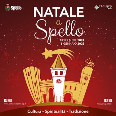 playbill Christmas in Spello 2024 - Spello